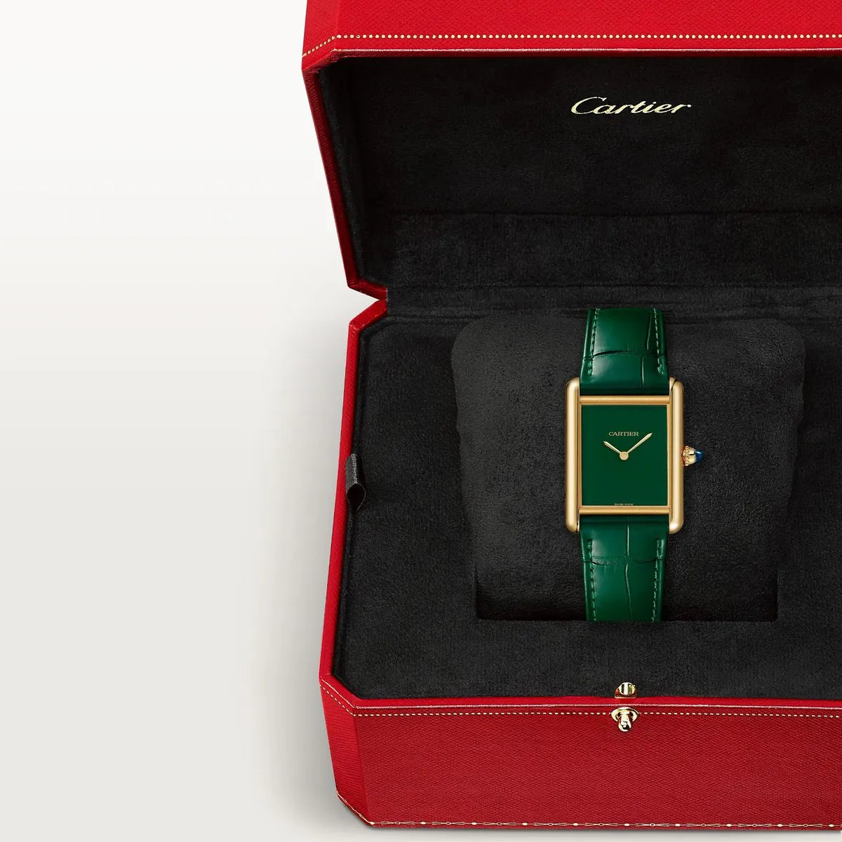 Cartier Tank Louis green dial