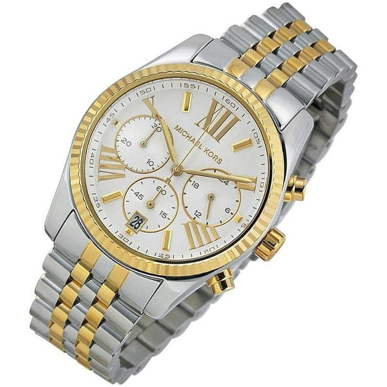 Montre chronographe Michael Kors Luxe Crystal Pavé pour femme