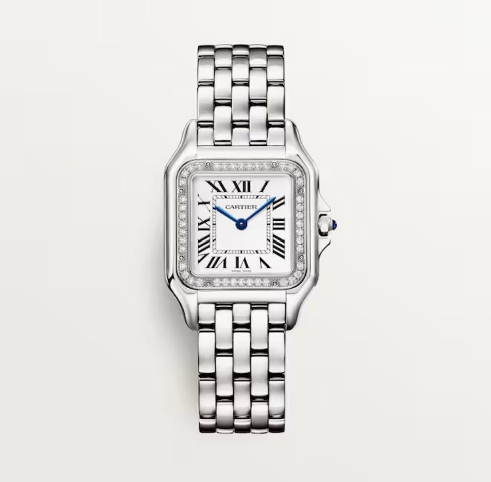 Cartier Panthère acier diamants
