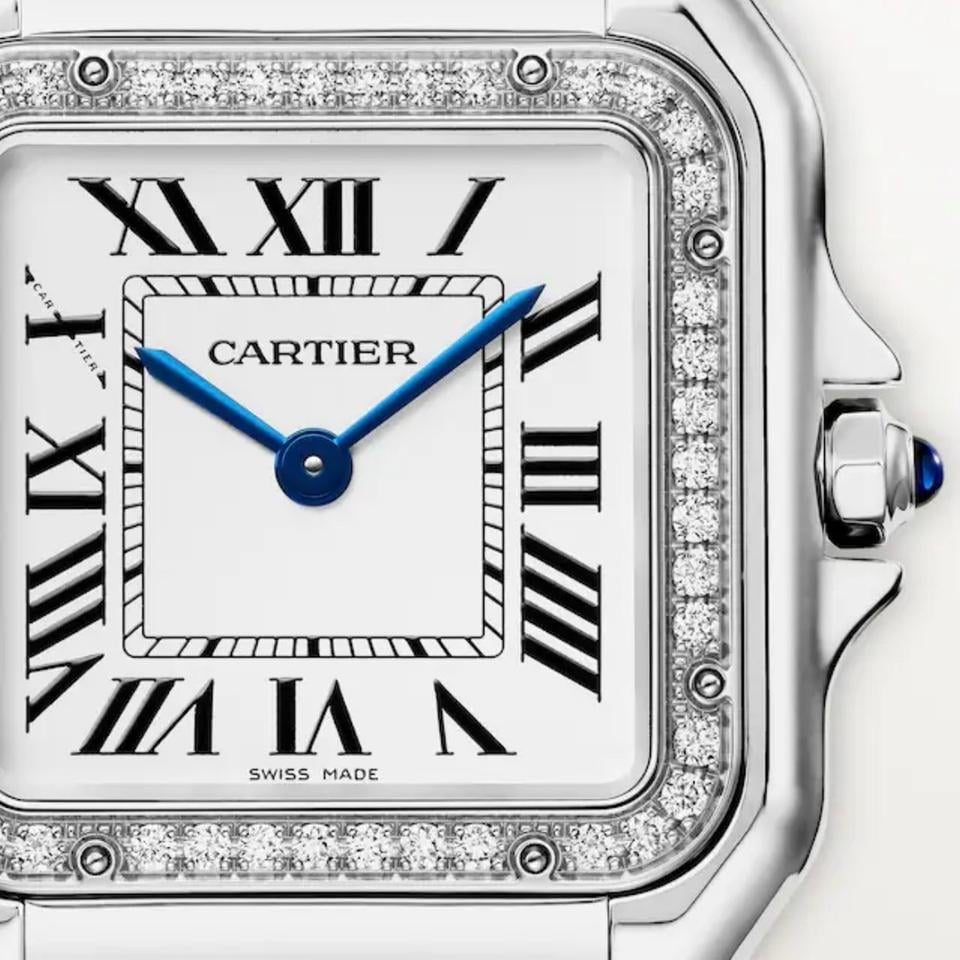Cartier Panthère acier diamants