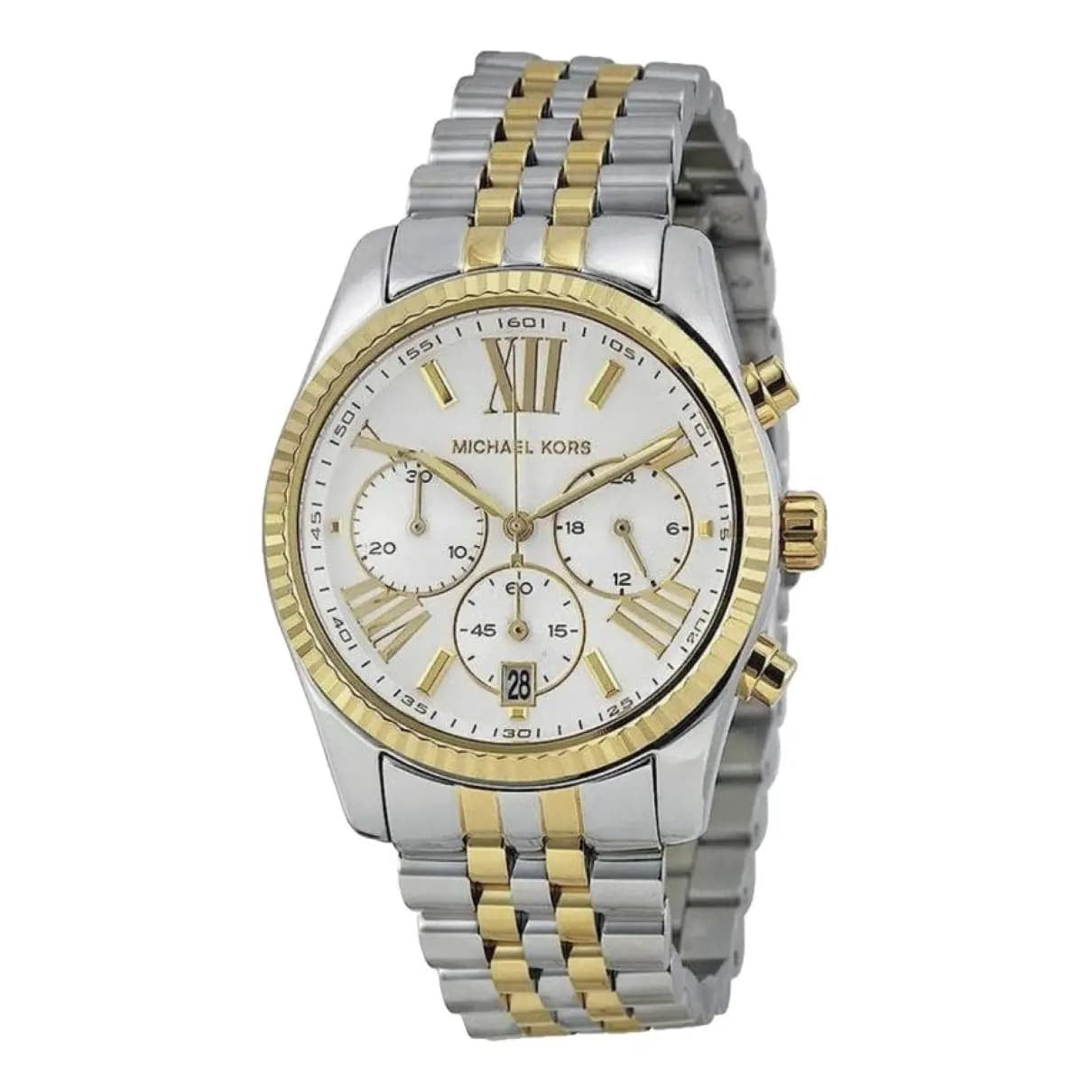 Montre chronographe Michael Kors Luxe Crystal Pavé pour femme