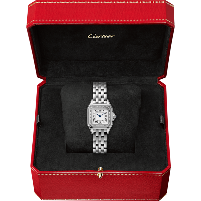 Cartier Panthère acier diamants