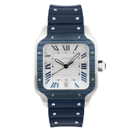 Cartier Santos White Dial 2020