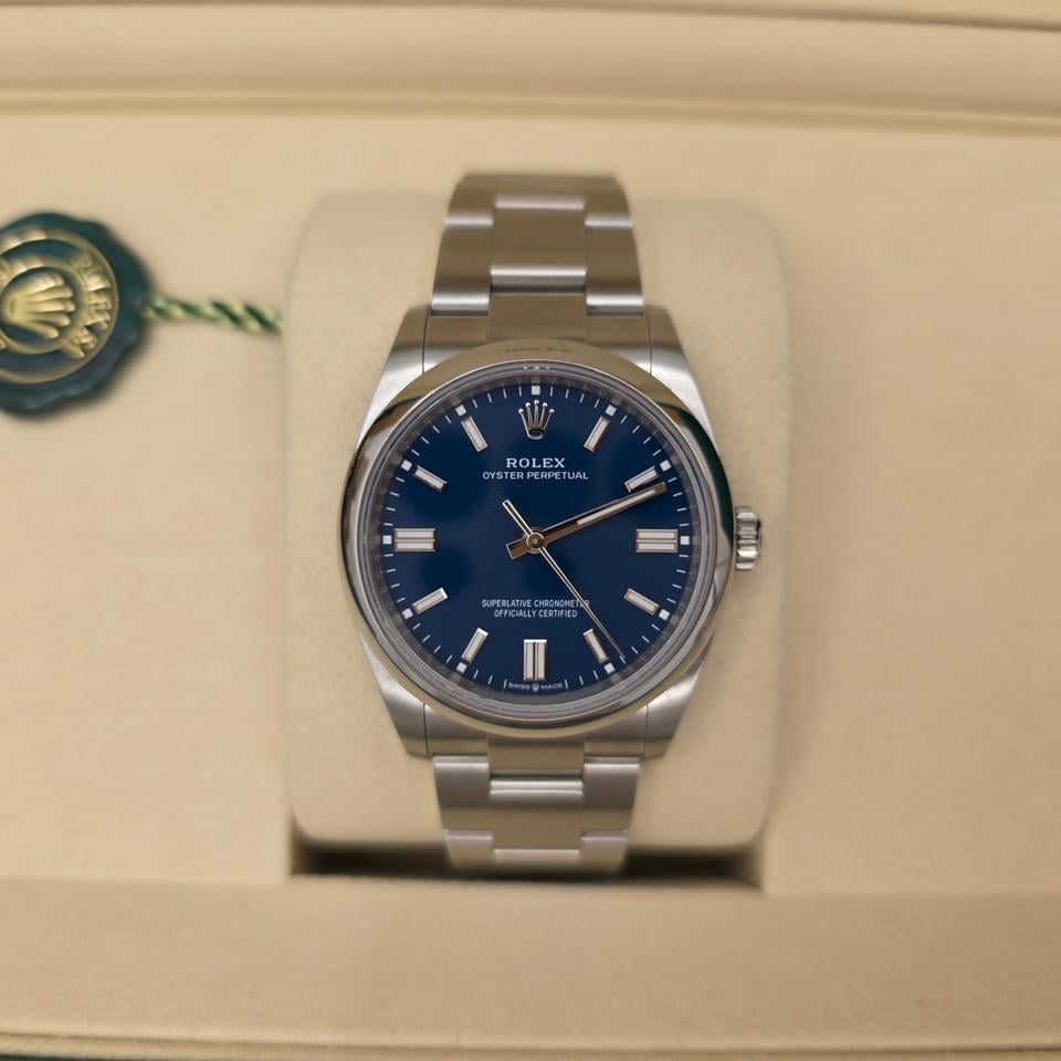 Rolex Oyster Perpetual 36 blue