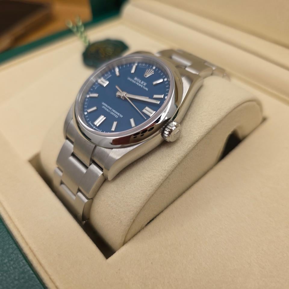 Rolex Oyster Perpetual 36 blue