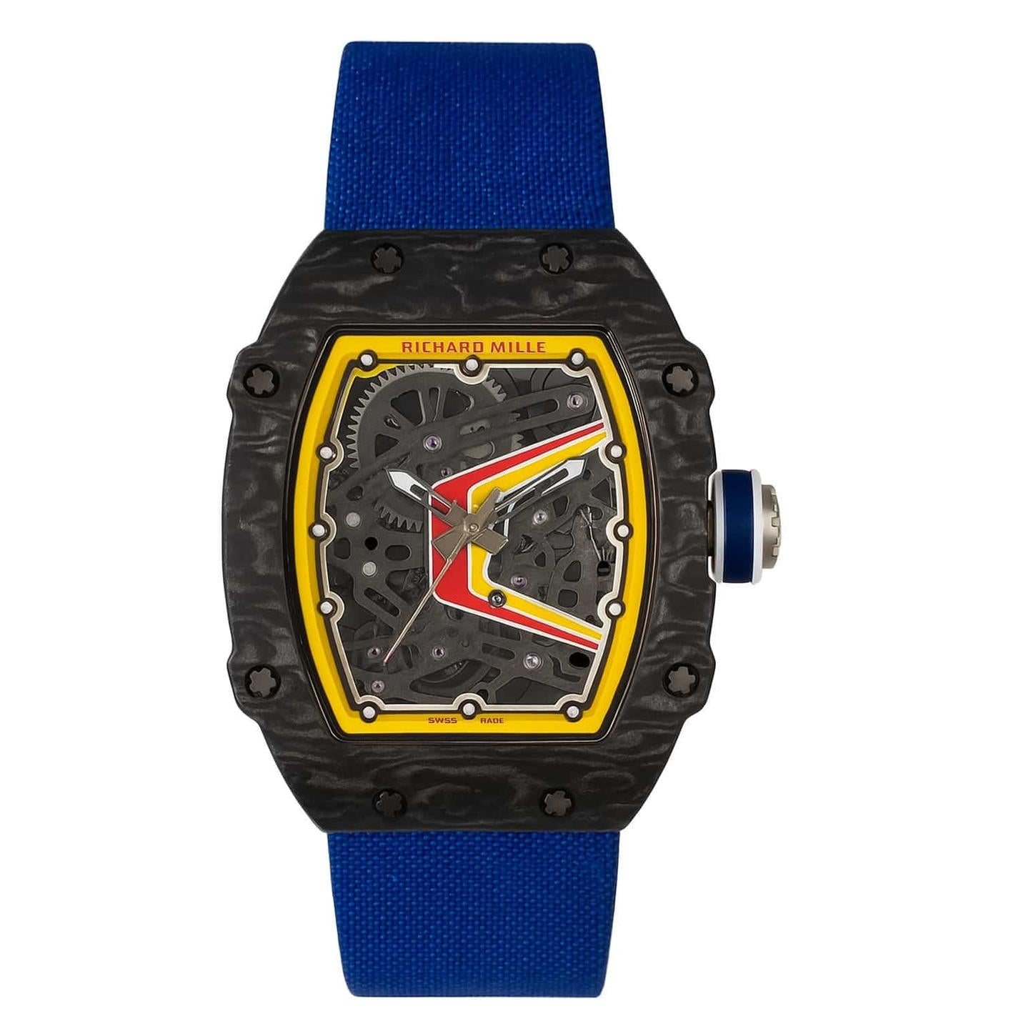 RM 67-02 Automatic Winding Extra Flat Bleu Référence: Richard Mille