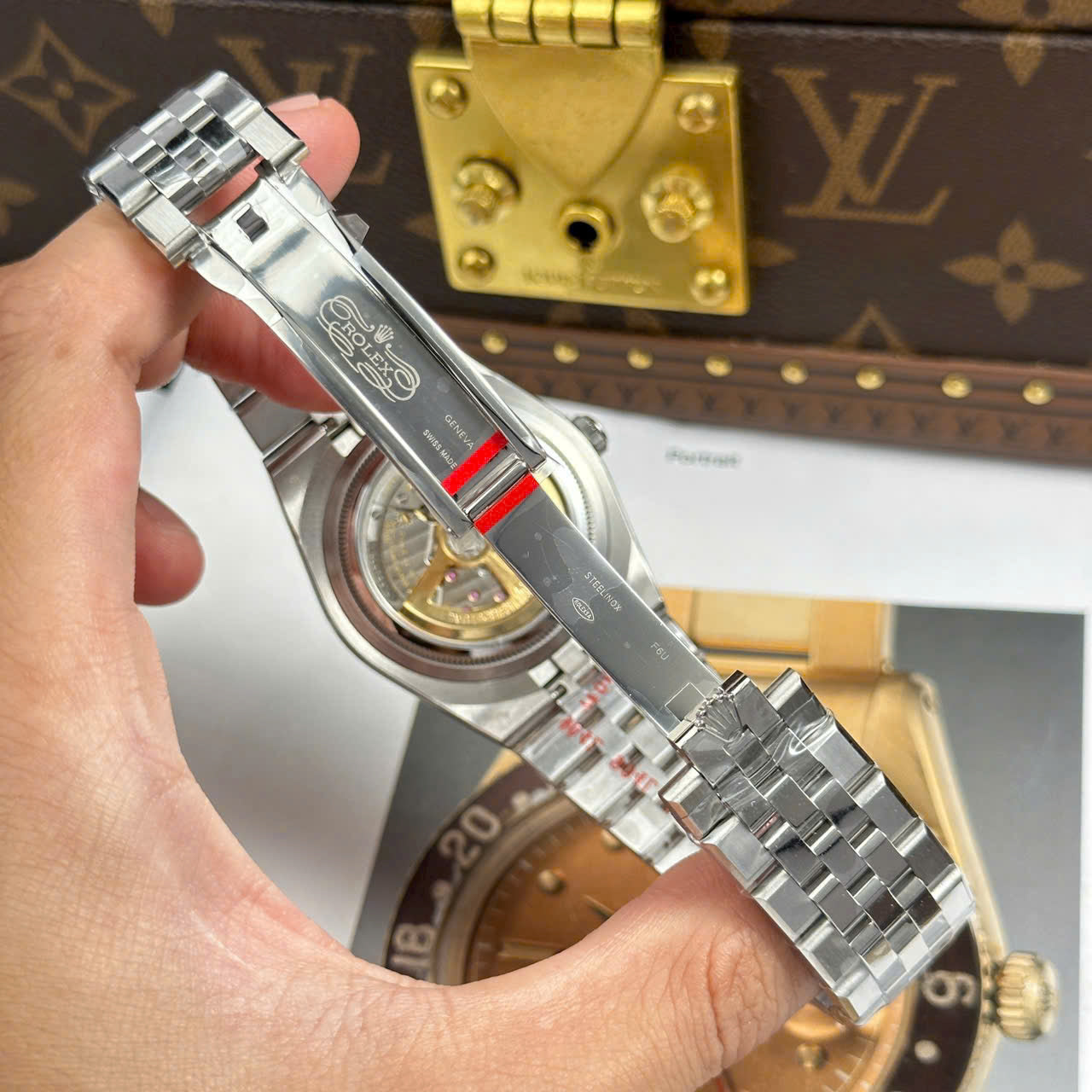 Rolex Land-Dweller Ice Blue Honeycomb