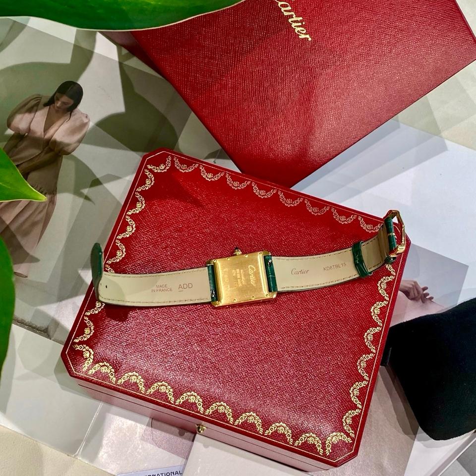 Cartier Tank Louis green dial