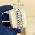 Rolex Day-Date 40 18ct White Gold Blue Dial
