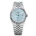 Rolex Land-Dweller Ice Blue Honeycomb