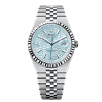 Rolex Land-Dweller Ice Blue Honeycomb
