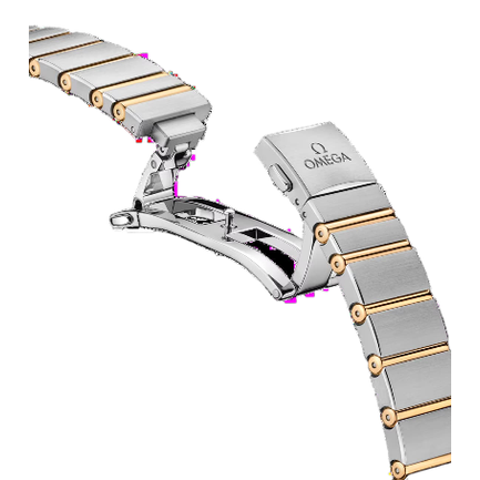 Omega Constellation 25mm Ladies Watch Grey Référence: OMEGA FEMMES