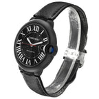 Cartier Ballon Bleu Carbon Black Dial Mens Watch WSBB0015 Box Card