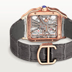 Cartier Santos Skeleton WHSA0018 Rose Gold