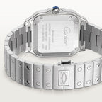 Cartier Santos De Cartier Blue 2023 Dial Medium complete set