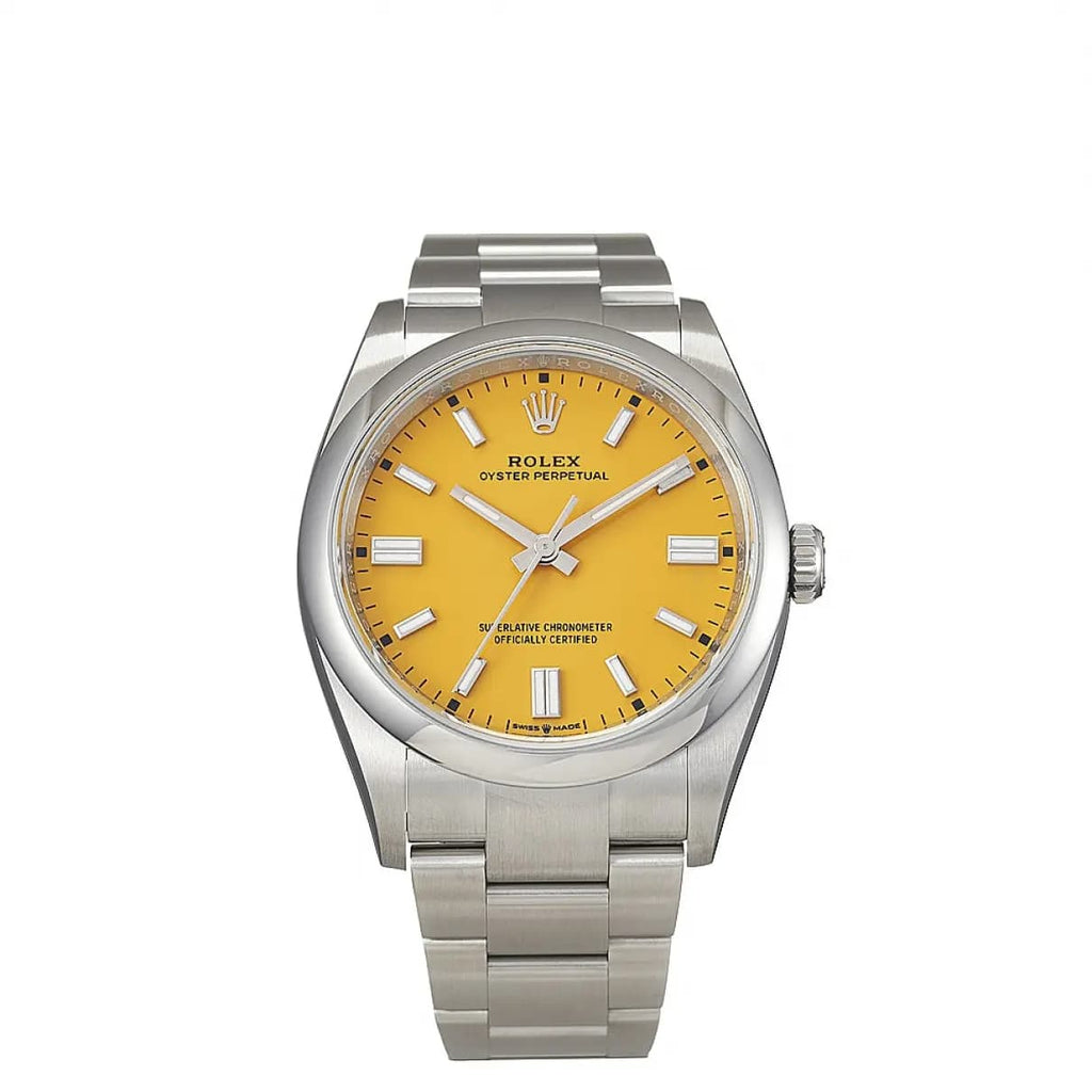 Rolex Oyster Perpetual 36 Lamborghini Yellow Dial Référence: ROLEX FEMME