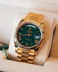 Rolex Day-Date 40, Green Ombre