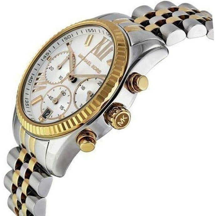 Montre chronographe Michael Kors Luxe Crystal Pavé pour femme