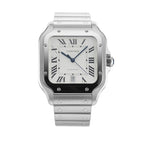 Santos de Cartier Medium Steel Bracelet/Strap Watch