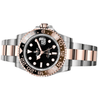 Rolex GMT-Master II 'Root Beer' Rose Gold Stainless Black Dial